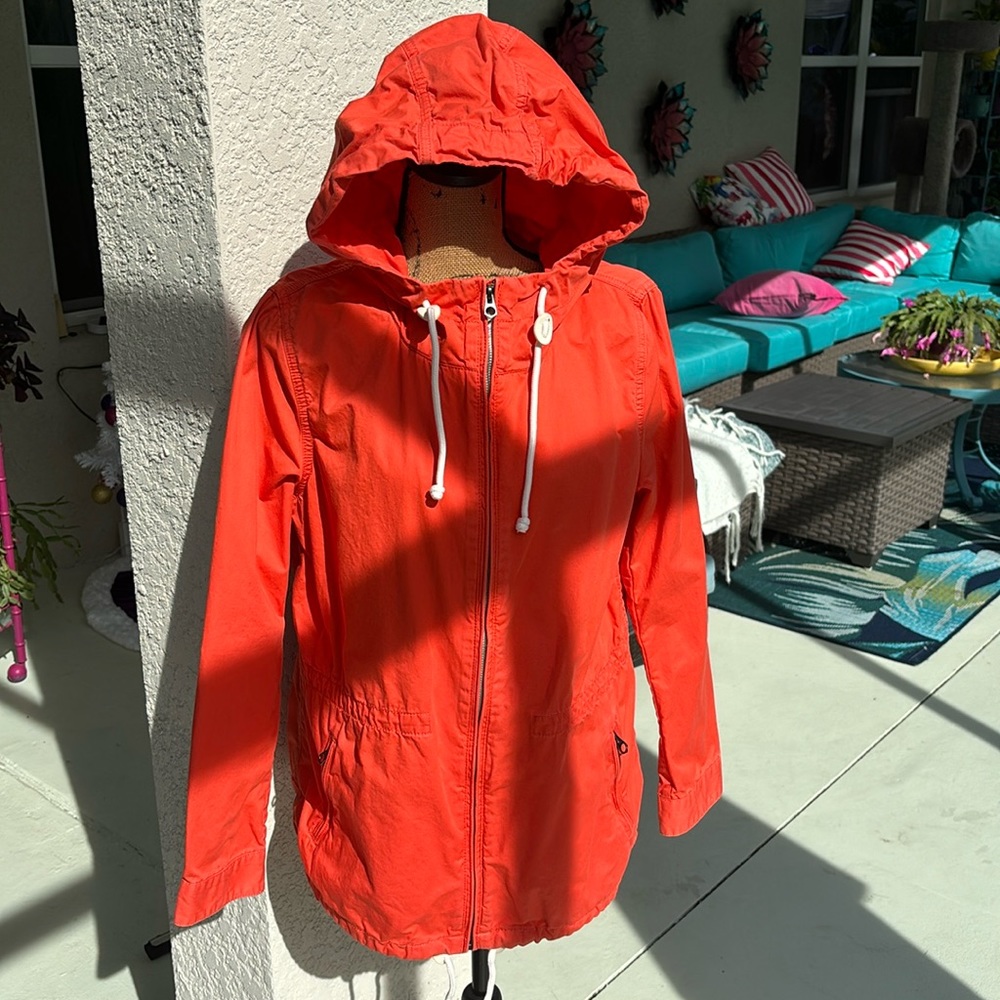 LOGG ORANG COTTON HOODED JACKET SIZE L/XL
